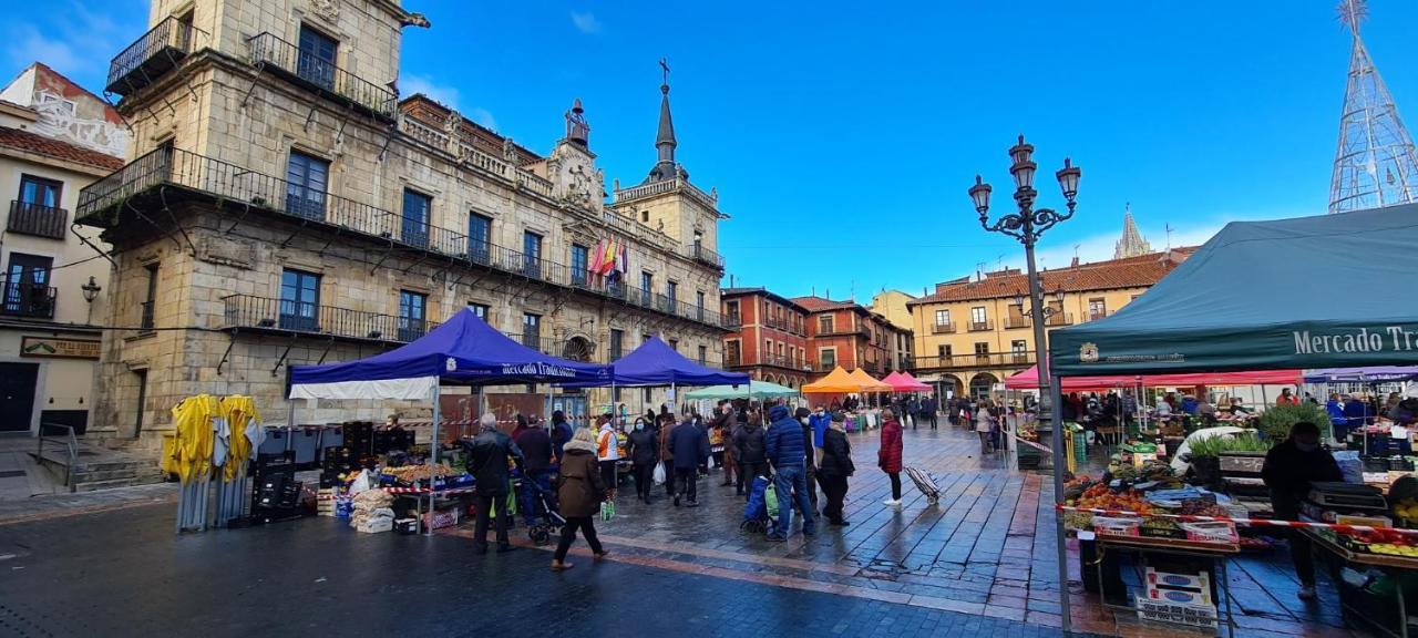 Apartmán Www Sanmartinplaza Es En El Corazon Del Casco Historico León Exteriér fotografie